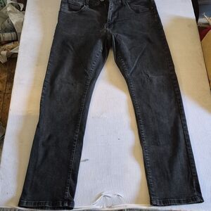 Lazer Slim Fit Black Denim Jeans 34x30 Stretch 98% Cotton Pakistan